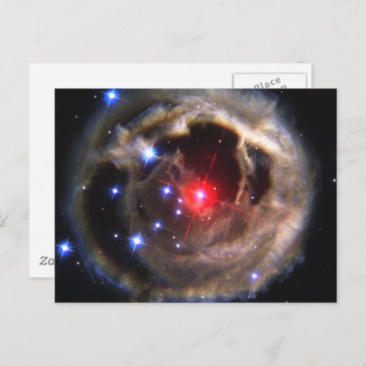 Rode Superreus Briefkaart (Voorkant / Achterkant)