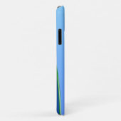 Rode Surfplank "Ik Ging Liever Surfen" iPhone Hoes (Achterkant/rechts)