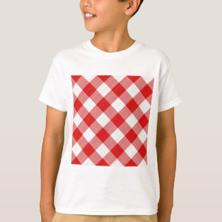 rode tafeldoek t-shirt