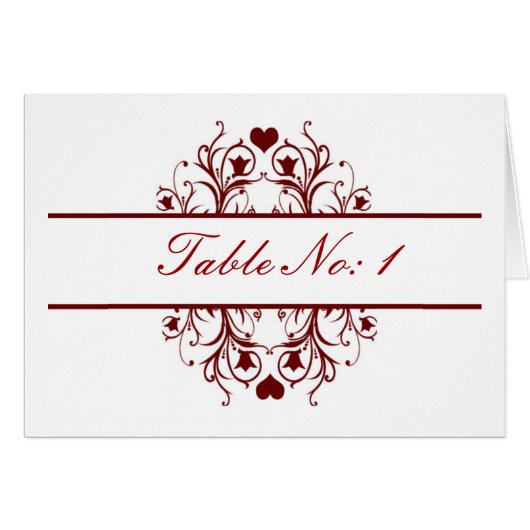 rode tafelzitje (Voorkant Horizontaal)