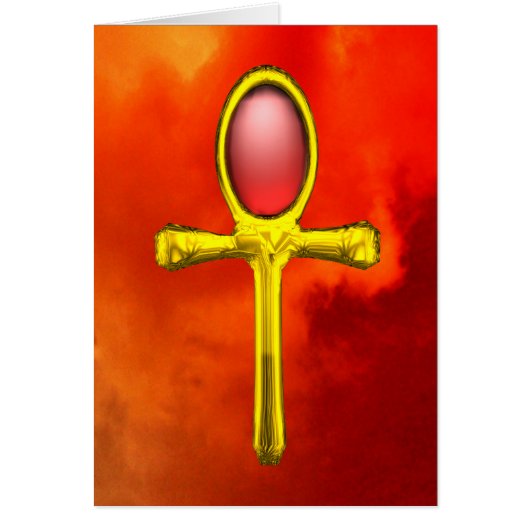 RODE TALISMAN , rode gele vlammen (Voorkant)