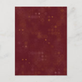 Rode tapijt briefkaart (Voorkant)