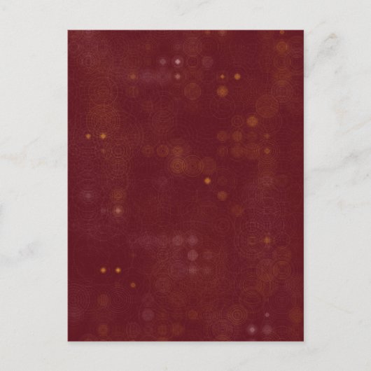 Rode tapijt briefkaart (Voorkant)