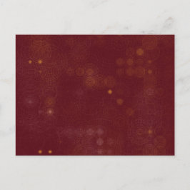 Rode tapijt briefkaart