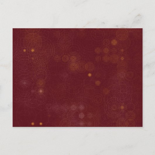 Rode tapijt briefkaart (Voorkant)