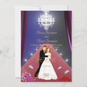 Rode tapijt kaart (Voorkant)