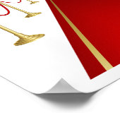 Rode tapijt poster (Hoek)