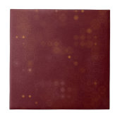 Rode tapijt tegeltje (Voorkant)