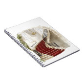 Rode Tapijt Trap Notitieboek (Rechterzijde)