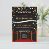  Rode tapijten - uitnodiging (Staand voorkant)