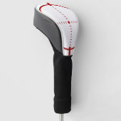 Rode Target Golf Head Cover - Precisie Kruisvizier (Schuin)