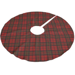 Rode tartan Kerstmis plaid winter feestdagen patro Kerstboom Rok