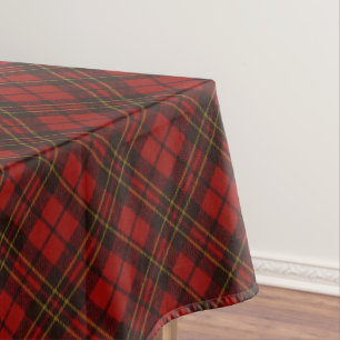 Rode tartan Kerstmis plaid winter feestdagen patro Tafelkleed