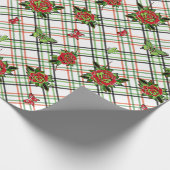 Rode Tattoos Rozen Cadeaupapier (Hoek)