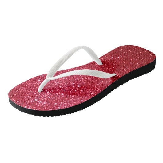 Rode Teenslippers (Schuin)