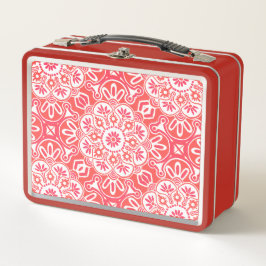 Rode Tegel print lunchbox