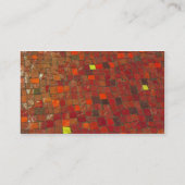 rode tegels visitekaartje (Achterkant)