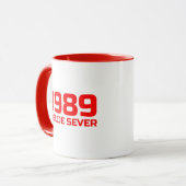 Rode Tekst Delije Sever 1989 Mok (Voorkant links)