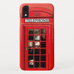 Rode Telefooncel - Brits ontwerp iPhone XR hoes