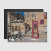 Rode telefooncel in Valletta Malta (Voorkant / Achterkant)