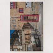 Rode telefooncel in Valletta Malta Legpuzzel (Verticaal)