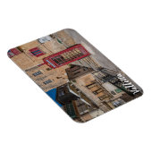 Rode telefooncel in Valletta Malta Magneet (Rechterzijde)