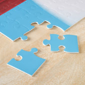 Rode telefooncel legpuzzel (Zijkant)