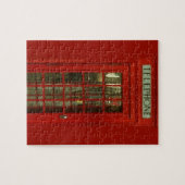  rode telefooncel London City Travel Art Legpuzzel (Horizontaal)
