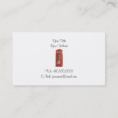  rode telefooncel visitekaartje (Achterkant)