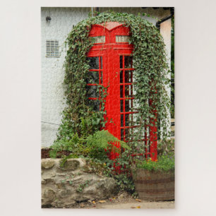 Rode telefoondoos 1014-pc legpuzzel