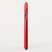 Rode telefoondoos - Brits iPhone XR Hoesje van het (Achterkant/rechts)