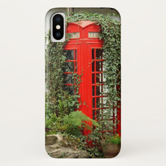 Rode telefoondoos Case-Mate iPhone case (Achterkant)