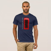 rode telefoondoos Chill Time T-Shirt (Voorkant volledig)