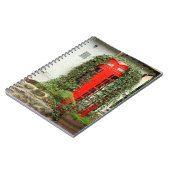 Rode telefoondoos notitieboek (Linkerzijde)