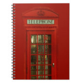  rode telefoondoos notitieboek (Voorkant)