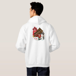 Rode tempelmelodieën & Chibi Mahjong-kunst Hoodie