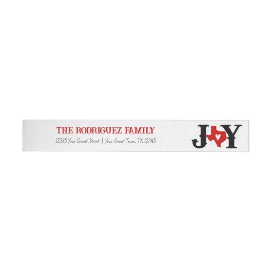 Rode Texas JOY Vakantie (Individueel)