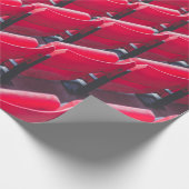 Rode theaterstoelen cadeaupapier (Hoek)