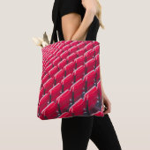 Rode theaterstoelen tote bag (Dichtbij)