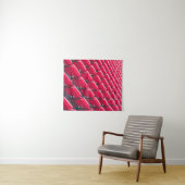 Rode theaterstoelen wandkleed (In Situ (horizontaal))