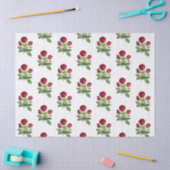 rode thee Rozen bloemen Tissuepapier (Craft)