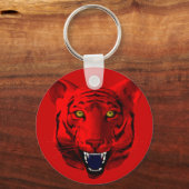 Rode tijger sleutelhanger (Voorkant)