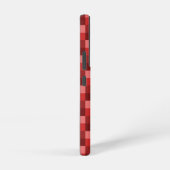 Rode tinten kleurblokken samsung galaxy hoesje (Rechterkant)