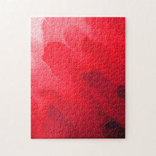 Rode tinten mix legpuzzel