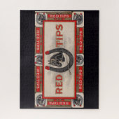 Rode Tips sigarenlabel Legpuzzel (Verticaal)
