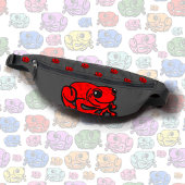 Rode Toad Print Cut Sew Bag Heuptasje