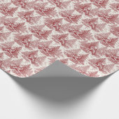 Rode Toile Cadeaupapier (Hoek)