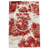Rode Toile Landschapscene (8) Medium Cadeauzakje (Voorkant)