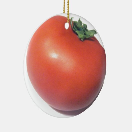 Rode tomaat keramisch ornament (Rechts)