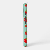 Rode Tomaat Patroon iPhone 16 Hoesje (Linkerkant)